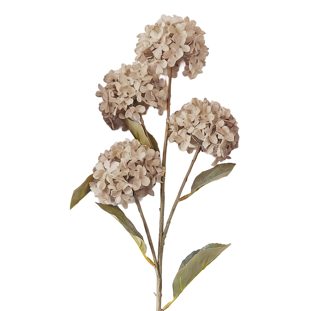 Decoratie tak met bloemen 70 cm
