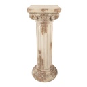 Scabello per Piante Beige Marrone 35x35x92 cm