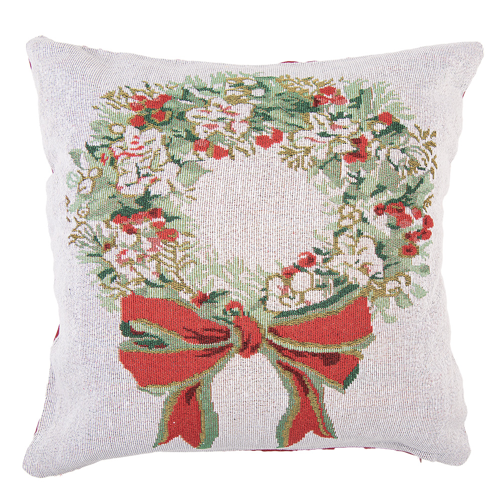 Coussin rempli Beige Rouge 44x44x4 cm