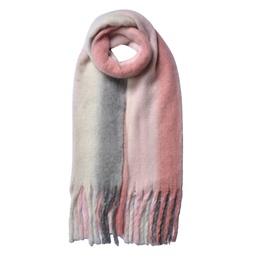 [JZSC0785P] Foulard femme impirmée Rose 35x180 cm
