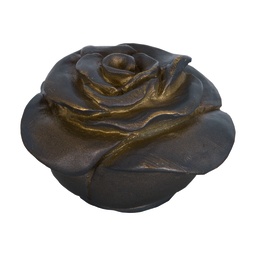 [5LL-5739] Pomello per Paralume Rosa Marrone Ø 4x3 cm