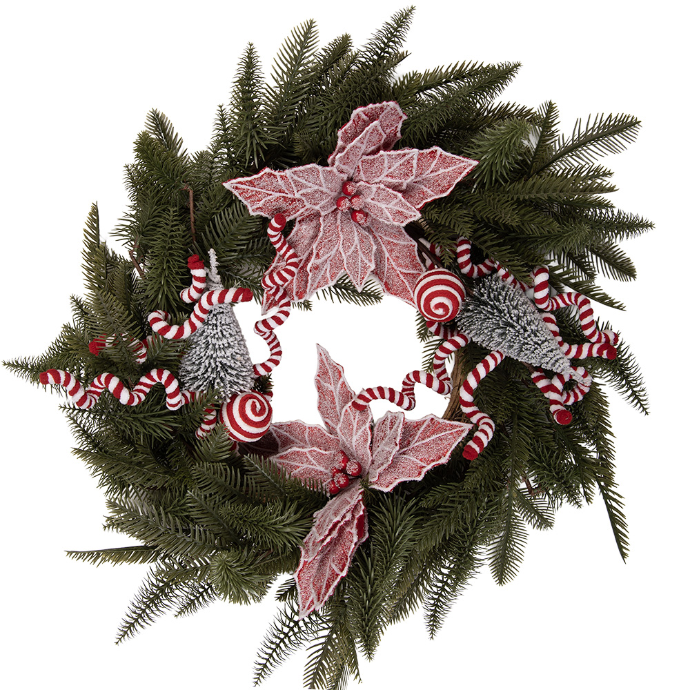 Decoratie krans kerst Ø 60x20 cm