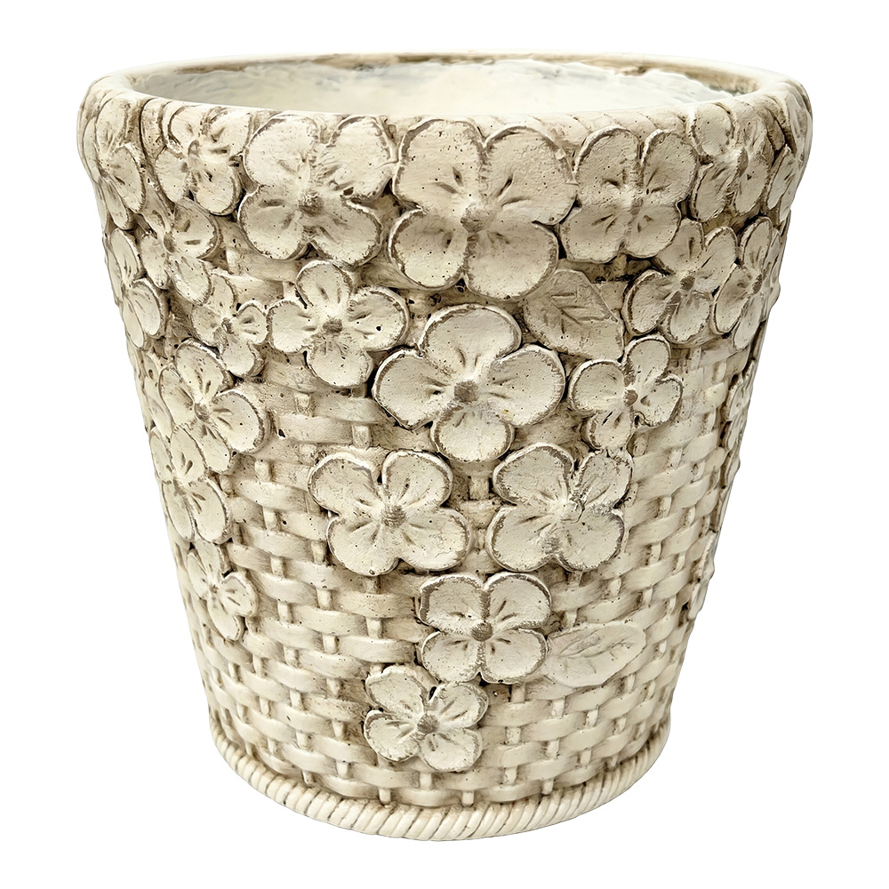 Pot de fleurs Beige Ø 17x17 cm