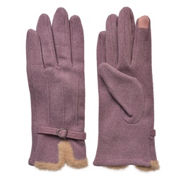 [JZGL0111PA] Guanti Donna Viola 9x23 cm