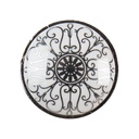 Doorknob White Grey Ø 3x2 cm / S3 cm
