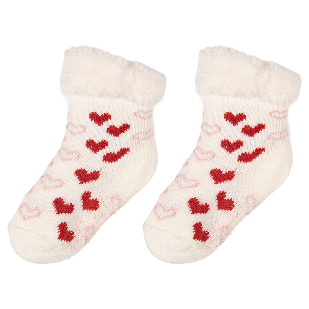 Kindersokken one size wit