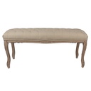 Sofa Braun Beige 112x36x50 cm