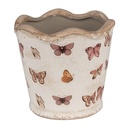 Blumentopf für Innen Beige Ø 13x12 cm