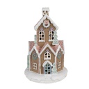 Décoration maison avec LED Marron Blanc Ø 14x22 cm / 3xAAA