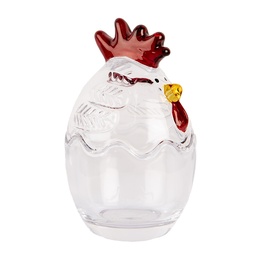 [6GL4996] Couvercle de marmite Transparent Ø 6x9 cm