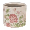 Pot de fleurs d'intérieur Beige Rose Ø 11x9 cm