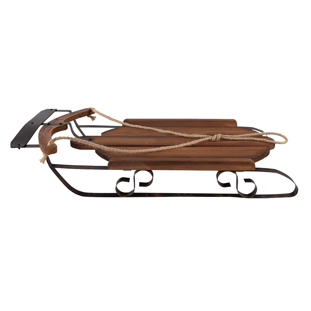 Decoratie slee 71x39x14 cm