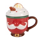 Mok met deksel 13x10x14 cm / 350 ml
