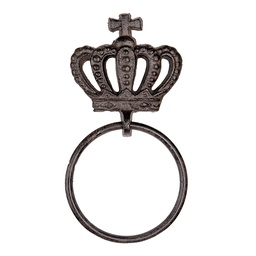 [6Y4576] Porte-serviettes Marron 13x4x15 cm