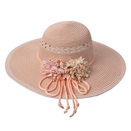 [JZHA0097P] Chapeau femmes Rose 56 cm