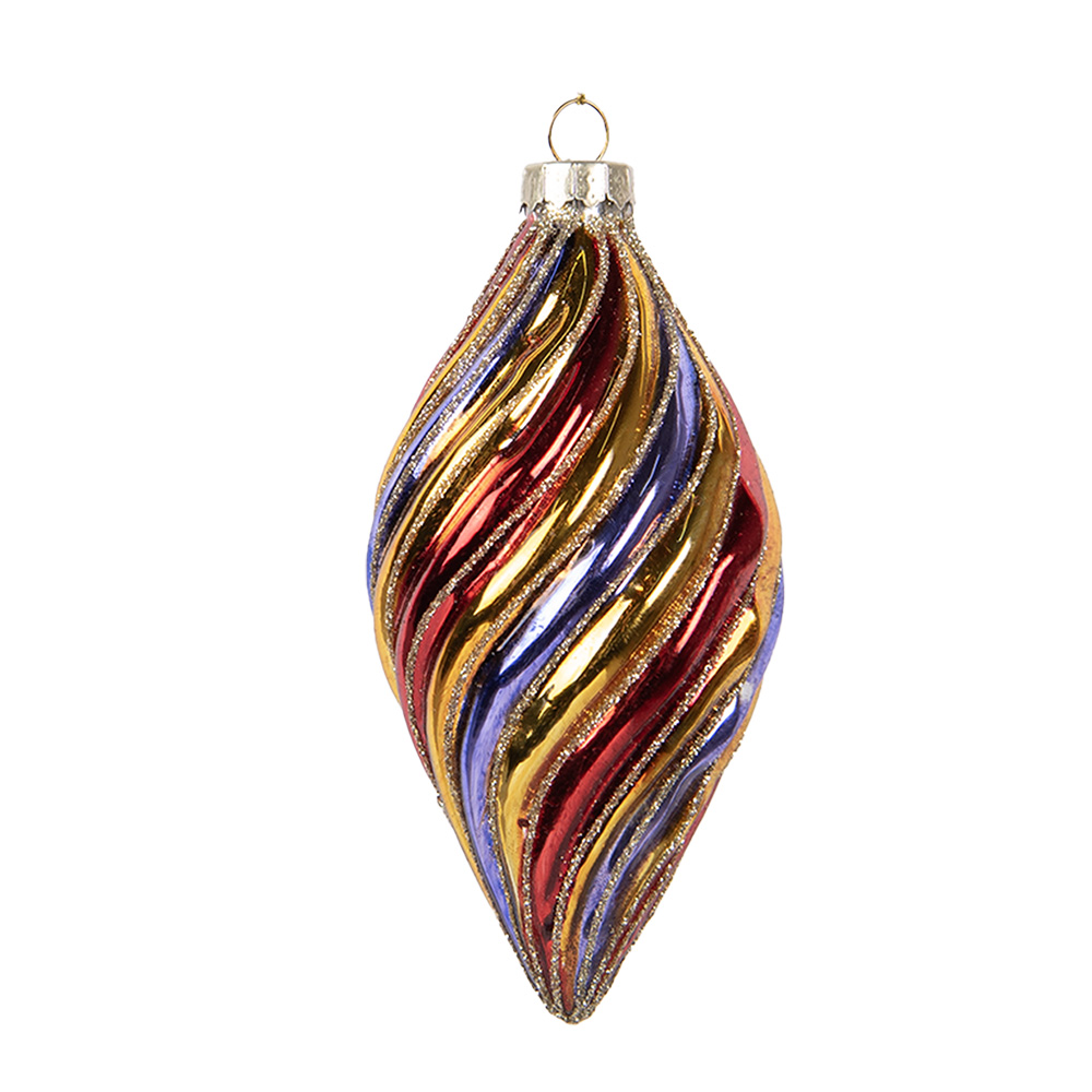 Kerstbal Ø 6x13 cm