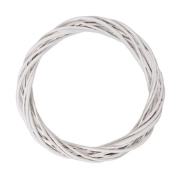 [6RO0603MW] Decoratie krans Ø 30x4 cm