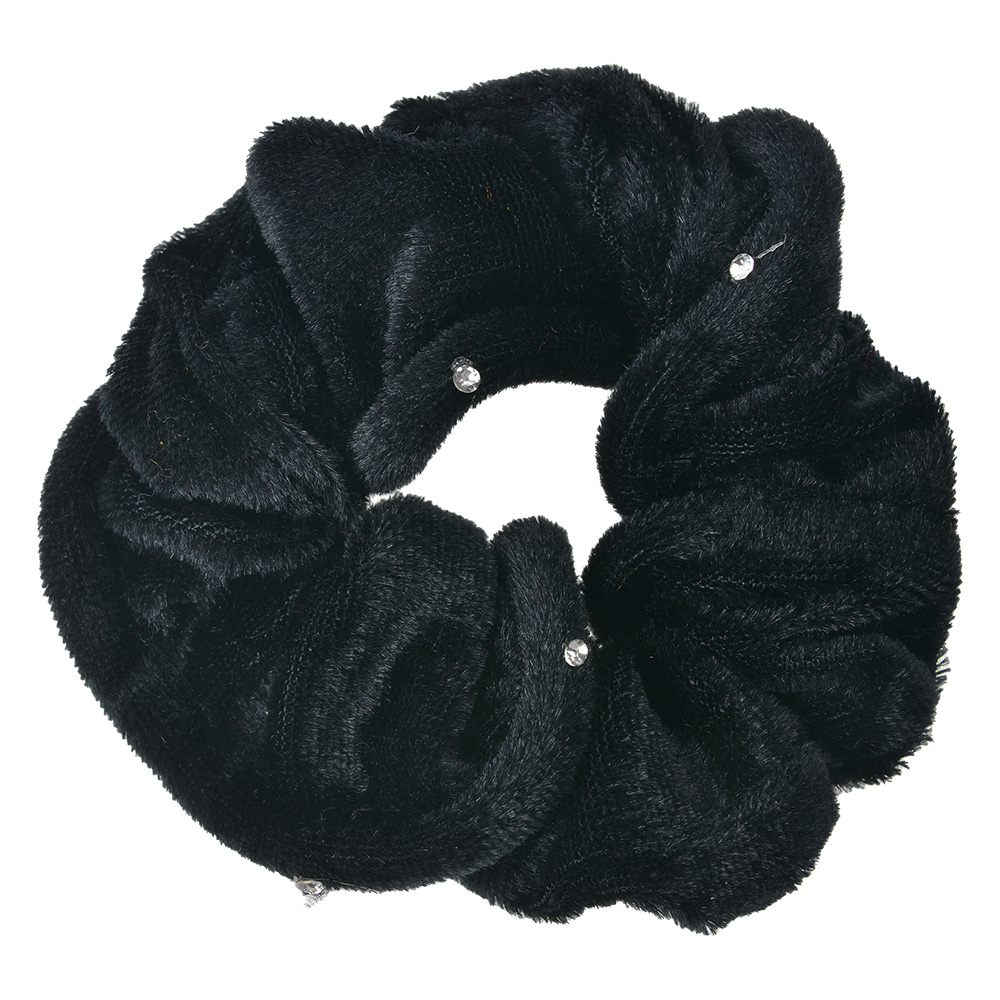 Haarelastiekje Ø 10 cm zwart