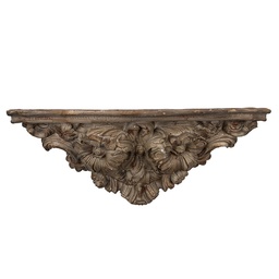 [5MG0059] Mensole a Muro Marrone Grigio 73x21x29 cm