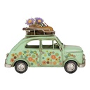 Modèle de décoration Voiture Vert Rose 26x12x18 cm