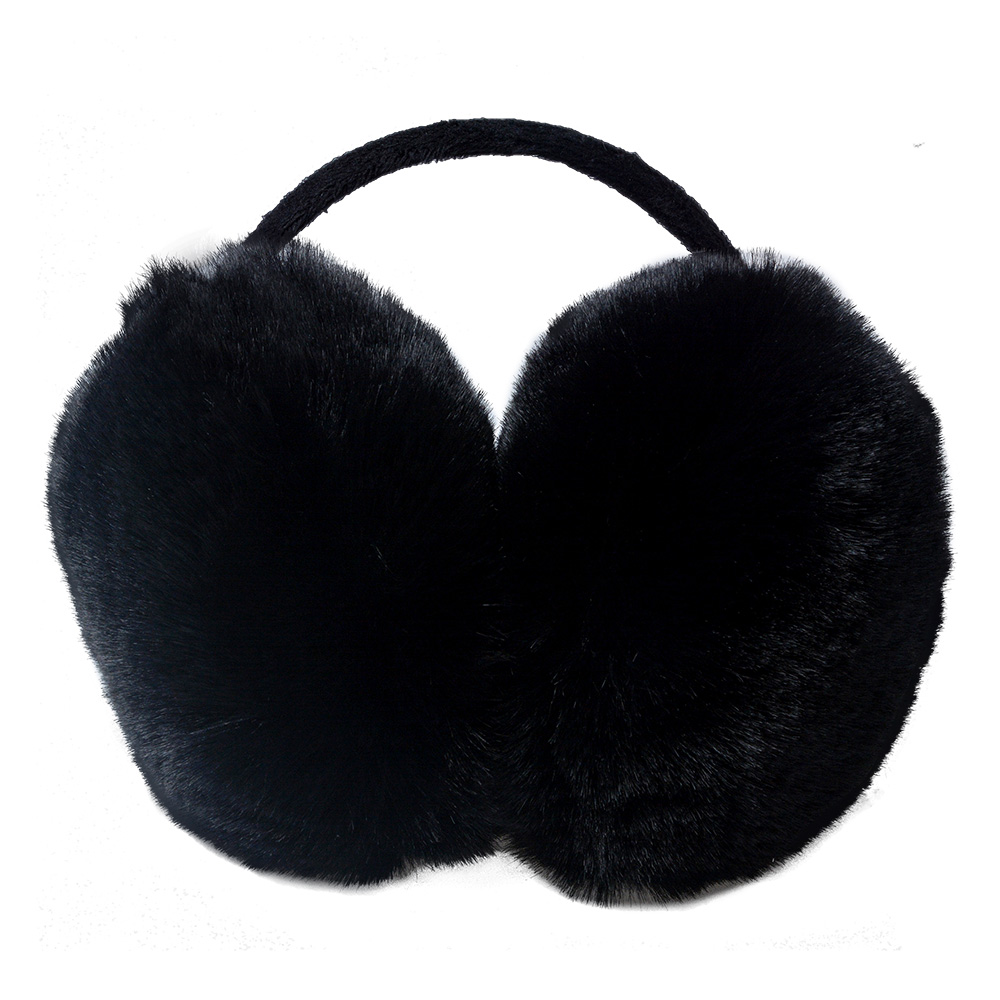 Oorwarmer zwart