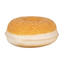 Decoration donut Yellow Ø 6x2 cm