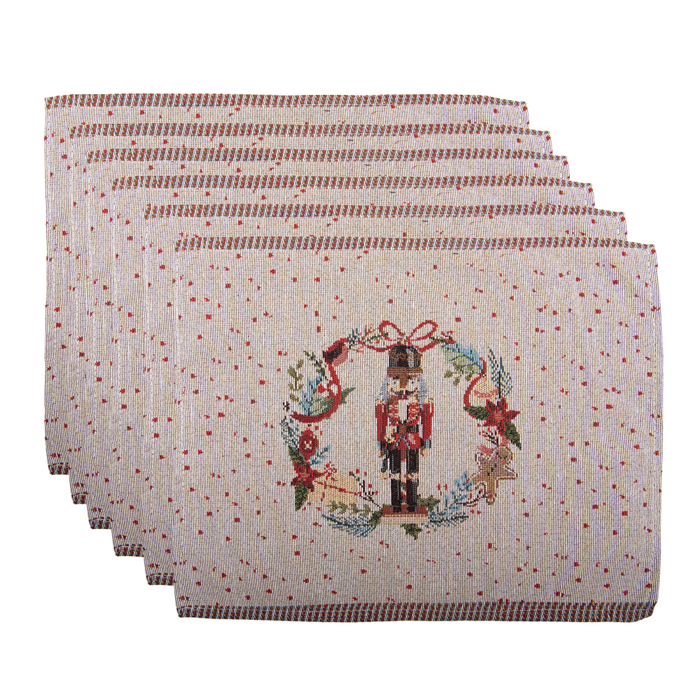 Placemat sets (6) 33x45 cm