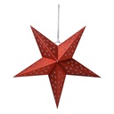 Christmas Decoration Star Red 30x10x30 cm