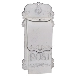 [6Y6035] Cassetta Postale Bianco 23x10x50 cm