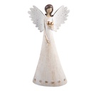 Decoratie engel 12x6x24 cm