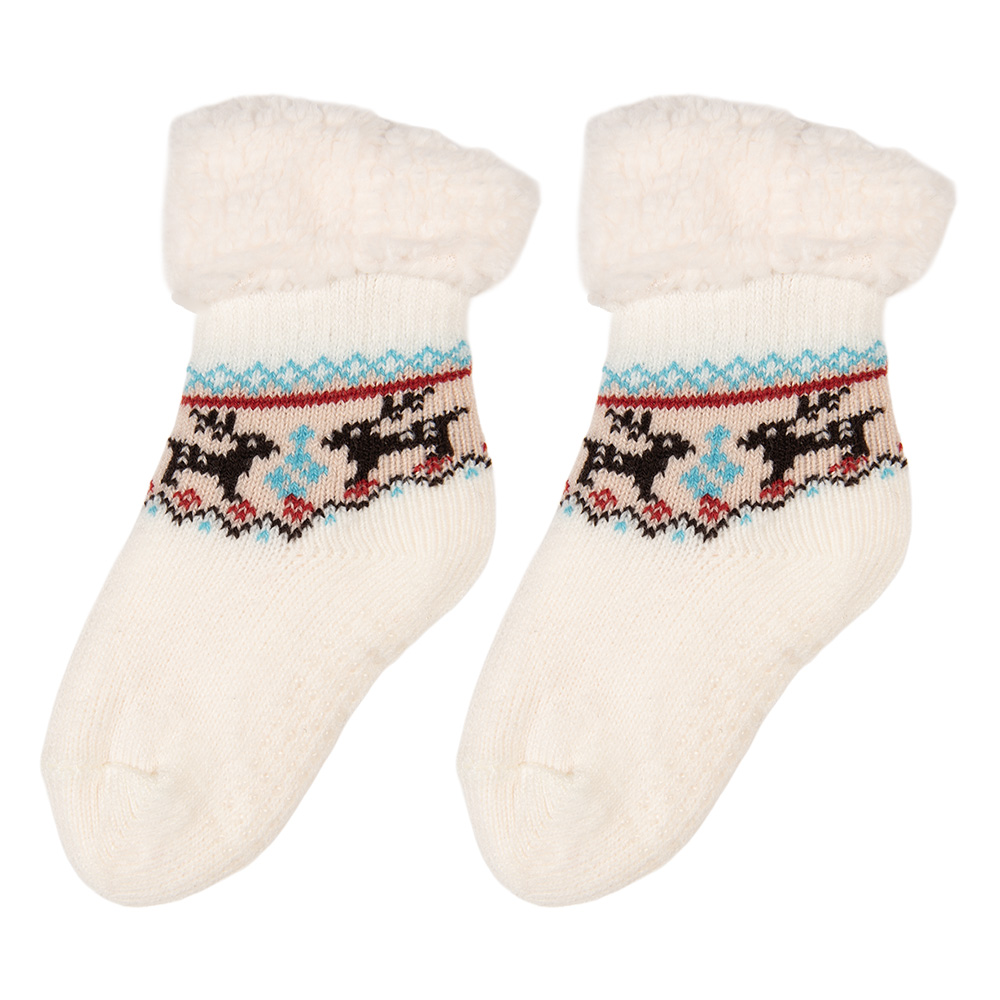 Children's Socks White Black one size