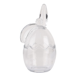 [6GL4924] Vorratsdose mit Deckel Transparent 9x8x17 cm