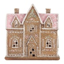 Decoratie huis met LED 21x8x20 cm