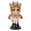 Image de décoration Chat Marron Beige 20x19x37 cm