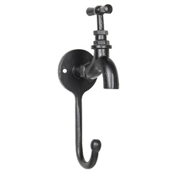 [6Y3323] Gancio Appendiabiti Marrone 5x9x19 cm