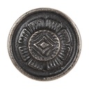Türknopf Grau Ø 4x4 cm / S3 cm