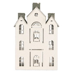 [6Y6071] Décoration Maison Blanc Vert 25x15x47 cm