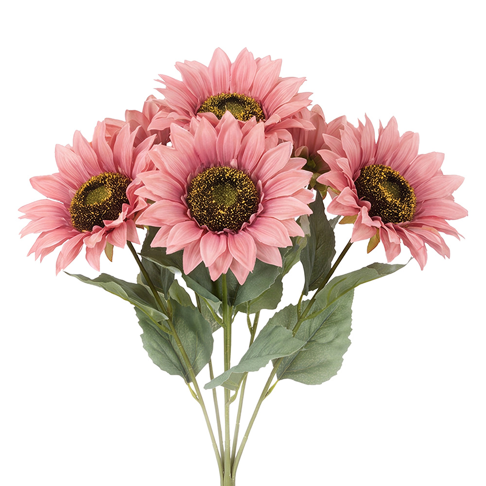 Fiore artificiale mazzo Rosa 40 cm