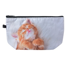 [JZTB0049] Toiletry Bag Women Grey, Brown 22x13x18 cm