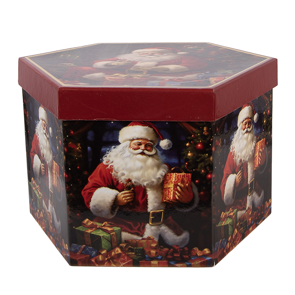 Weihnachtskugeln 14er Set Braun Rot 8x8x8 cm