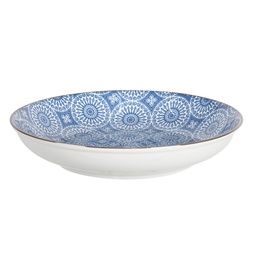 [6CEBO0044] Suppenteller Blau Ø 20x4 cm / 450 ml