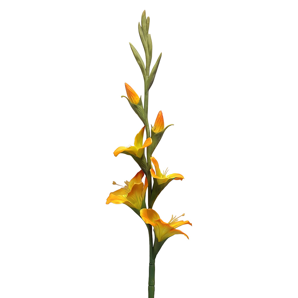 Decoratie tak met bloemen 92 cm
