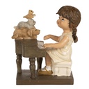 Decoration child Brown 10x6x10 cm