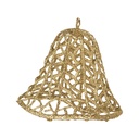 Decoratie hanger bel Ø 11x11 cm