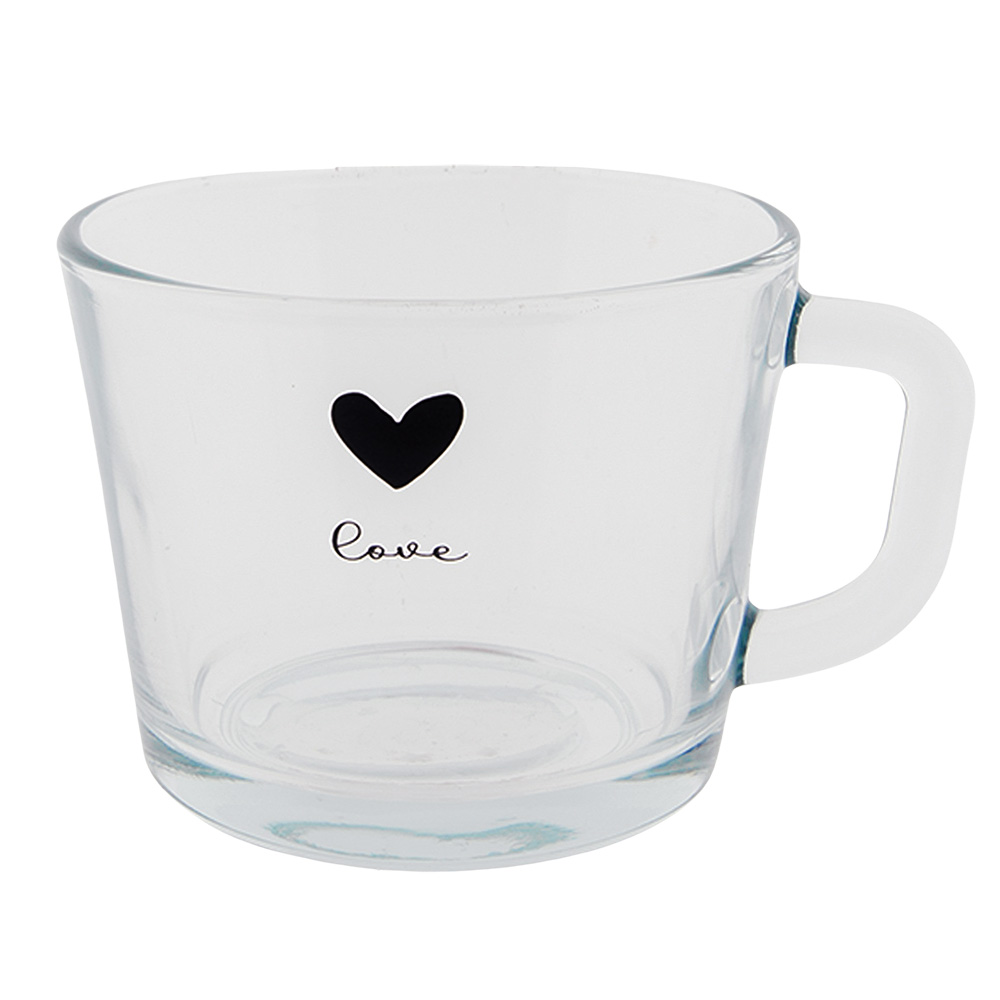 Theeglas 13x10x9 cm / 450 ml