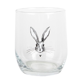 [RUBGL0001] Verre d'eau Transparent Ø 8x9 cm / 300 ml