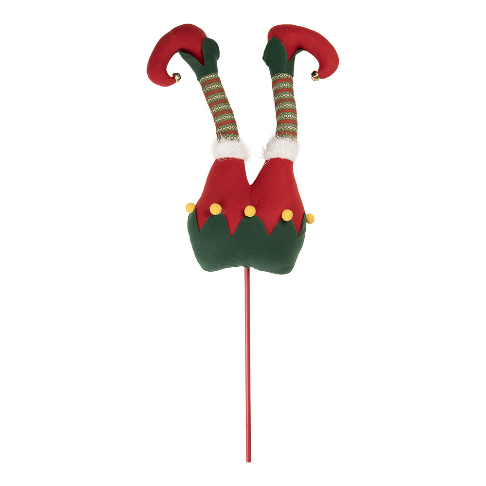 Decoratie Kerst Elfenbenen 24x10x80 cm