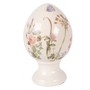 Décoration uf sur pied Beige Rose Ø 12x19 cm