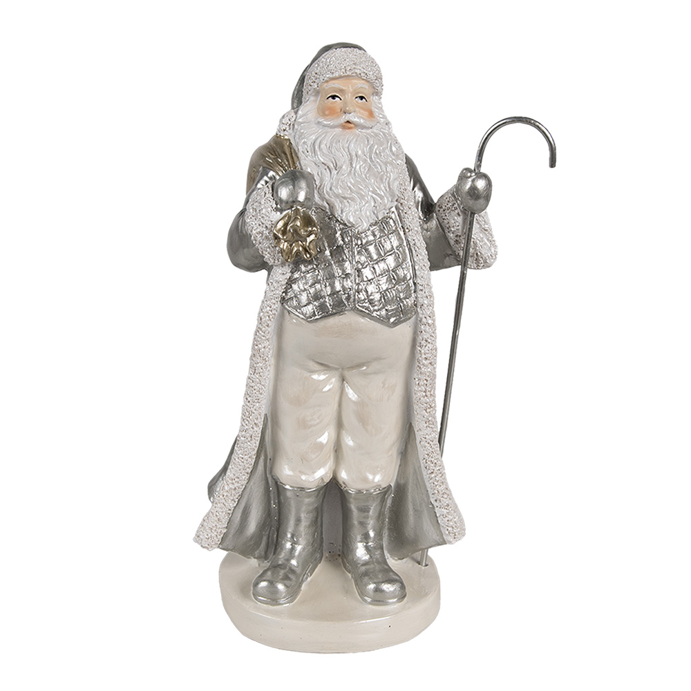 Decoratie kerstman 11x9x20 cm