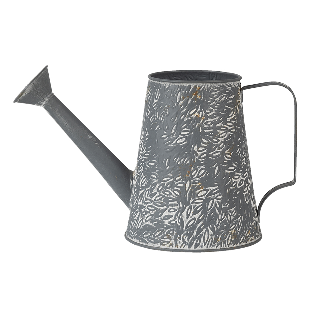 Decoratie gieter 14x14x17 cm